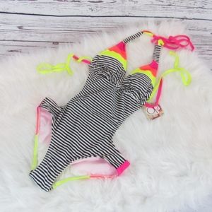 NWT Halter Monokini Swimsuit
